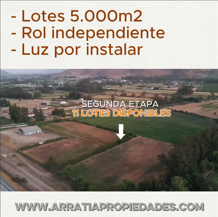 🌄 Nuevo Proyecto: Segunda Etapa en Venta – Condominio San Rafael | Melipilla ¡Comienza la venta! 11 lotes disponibles.